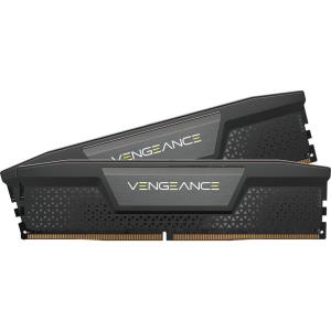 imageCORSAIR Vengeance DDR5 RAM 32GB 2x16GB 6000MHz CL28 Intel XMP iCUE Compatible Computer Memory  Black CMK32GX5M2B6000C28