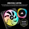 imageCORSAIR iCUE Link H150i RGB Liquid CPU Cooler  360mm AIO  QX120 RGB Fans  Fits Intel LGA 1700 AMD AM5  iCUE Link System Hub Included  BlackBlack