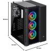 imageCorsair Crystal Series 680X RGB High Airflow Tempered Glass ATX Smart Case BlackBlack