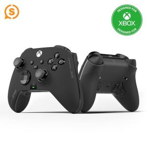 imageSCUF Instinct Pro Performance Series Wireless Xbox Controller  Remappable Back Paddles  Instant Triggers  Xbox Series XS Xbox One PC and Mobile  Steel GrayBlack