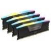 imageCORSAIR Vengeance RGB DDR5 RAM 16GB 1x16GB 5200MHz CL40 Intel XMP iCUE Compatible Computer Memory  Black CMH16GX5M1B5200C40Black