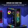 imageCorsair iCUE 5000T RGB MidTower ATX PC Case208 Individually Addressable RGB LEDsFits Multiple 360mm RadiatorsEasy Cable Management3 Included Corsair LL120 RGB FansPC Case