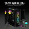 imageCorsair iCUE 5000T RGB MidTower ATX PC Case208 Individually Addressable RGB LEDsFits Multiple 360mm RadiatorsEasy Cable Management3 Included Corsair LL120 RGB FansPC Case