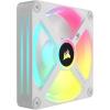imageCorsair iCUE Link QX120 RGB 120mm Magnetic Dome RGB Fans  Triple Fan Starter Kit with iCUE Link System Hub  BlackWhite