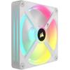 imageCorsair iCUE Link QX120 RGB 120mm Magnetic Dome RGB Fans  Triple Fan Starter Kit with iCUE Link System Hub  BlackWhite