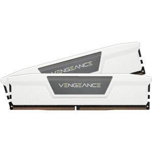 imageCORSAIR Vengeance DDR5 RAM 96GB 4x24GB 6400MHz CL32 Intel XMP iCUE Compatible Computer Memory  Black CMK96GX5M4B6400C32white