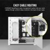 imageCorsair 5000D Airflow MidTower Case  3 RGB Fans  Lighting Controller  HighAirflow Design  RapidRoute Cable Management  True WhiteWhite