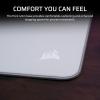 imageCorsair MM PRO Control Cloth Medium Gaming Mouse Pad  EsportsTuned Surface for Precision amp MicroAdjustments 4mm Thick NonSlip Base Durable Stitched EdgesGray