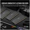 imageCORSAIR DOMINATOR PLATINUM RGB DDR5 RAM 32GB 2x16GB 5200MHz CL40 Intel XMP iCUE Compatible Computer Memory  Black CMT32GX5M2B5200C40Black