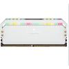 imageCORSAIR DOMINATOR PLATINUM RGB DDR5 RAM 32GB 2x16GB 5200MHz CL40 Intel XMP iCUE Compatible Computer Memory  Black CMT32GX5M2B5200C40White