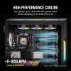 imageCORSAIR iCUE AR120 RGB Digital 120mm ARGBCompatible Single Fan  BlackWhite