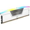 imageCORSAIR Vengeance RGB DDR5 RAM 64GB 2x32GB 6400MHz CL32 Intel XMP iCUE Compatible Computer Memory  White CMH64GX5M2B6400C32W