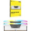 imageCORSAIR VENGEANCE RGB DDR5 RAM 32GB 2x16GB 6000MHz CL36444496 135V Intel XMP 30 Desktop Computer Memory  White CMH32GX5M2E6000C36WWhite