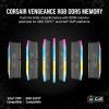 imageCORSAIR Vengeance RGB DDR5 32GB 2 x 16GB 6000MHz CL38444496 135V Intel XMP 30 AMD EXPO Computer Desktop Memory  Gray