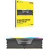 imageCORSAIR Vengeance RGB RS DDR5 RAM 64GB 2x32GB 5200MHz CL40404077 125V AMD EXPO Intel XMP Computer Desktop Memory  Gray CMG64GX5M2B5200Z4016GB 1x16GB