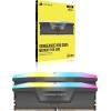 imageCORSAIR Vengeance RGB RS DDR5 RAM 64GB 2x32GB 5200MHz CL40404077 125V AMD EXPO Intel XMP Computer Desktop Memory  Gray CMG64GX5M2B5200Z4032GB 2 x 16GB