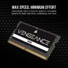 imageCORSAIR Vengeance SODIMM DDR5 RAM 16GB 1x16GB 5600MHz CL48 Intel XMP iCUE Compatible Computer Memory  Black CMSX16GX5M1A5600C485600MHz