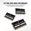 imageCORSAIR Vengeance SODIMM DDR5 RAM 32GB 1x32GB 5600MHz CL48 Intel XMP iCUE Compatible Computer Memory  Black CMSX32GX5M1A5600C485200MHz