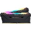 imageCORSAIR VENEGANCE RGB PRO 16GB 2x8GB DDR4 3200MHz PC425600 C16 135V Intel AMD Desktop Computer Memory  Black CMW16GX4M2E3200C16