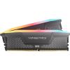 imageCORSAIR Vengeance RGB RS DDR5 RAM 16GB 2x8GB 5200MHz CL40404077 125V AMD EXPO Intel XMP Computer Desktop Memory  Gray CMG16GX5M2B5200Z40