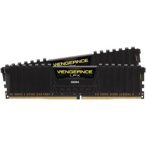 imageCORSAIR Vengeance LPX DDR4 RAM 32GB 2x16GB 3200MHz CL16202038 135V Intel AMD Desktop Computer Memory  Black CMK32GX4M2E3200C16