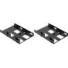 imageCorsair Dual SSD Mounting Bracket 35 Internal Drive Bay to 25 Easy Installation BlackBlack