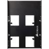 imageCorsair Dual SSD Mounting Bracket 35 Internal Drive Bay to 25 Easy Installation BlackBlack