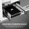 imageCorsair Dual SSD Mounting Bracket 35 Internal Drive Bay to 25 Easy Installation White