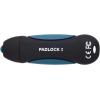 imageCorsair Flash Padlock 3 128GB Secure USB 30 Flash Drive with Key