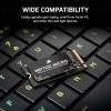 imageCorsair MP700 Micro 2TB PCIe 50 NVMe M2 2242 SSD  Up to 10000 MBs Read 8500 MBs Write  Gen5 Speed for Laptops amp Mini PCs  Black