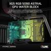 imageCORSAIR Hydro X Series XG5 RGB 5090 Astral GPU Water Block  for ASUS ROG Astral GeForce RTX 5090 NickelPlated Copper Assembly Over 60 HighDensity Cooling Fins 16 Addressable RGB LEDs  Black
