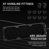 imageCORSAIR XH505i RX 360 RGB Custom Cooling Kit  XC7 CPU Water Block XD6 Pump Reservoir 3X RX120 RGB Fans XR5 360mm Radiator System Hub Included  BlackBlack