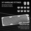 imageCORSAIR XH505i RX 360 RGB Custom Cooling Kit  XC7 CPU Water Block XD6 Pump Reservoir 3X RX120 RGB Fans XR5 360mm Radiator System Hub Included  BlackWhite