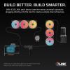imageCORSAIR iCUE Link XD6 RGB Elite PumpReservoir Unit  FlowDrive Max Pump Builtin Temperature Sensor 22 Addressable RGB LEDs 440ml Transparent Nylon Reservoir  Stealth GrayWhite