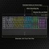 imageCorsair K55 RGB PRO Membrane Wired Gaming Keyboard  IP42 Dust and SpillResistant  6 Macro Keys with Elgato Integration  iCUE Compatible  QWERTY NA  PC Mac Xbox  Black