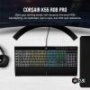 imageCorsair K55 RGB PRO Membrane Wired Gaming Keyboard  IP42 Dust and SpillResistant  6 Macro Keys with Elgato Integration  iCUE Compatible  QWERTY NA  PC Mac Xbox  Black