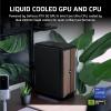 imageCorsair ONE i500 Gaming PC  Liquid Cooled Intel Core i9 14900F CPU  Liquid Cooled NVIDIA GeForce RTX 5070 GPU  32GB Vengeance DDR5 Memory  1TB M2 SSD  Wood Dark