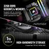imageCorsair Vengeance a7500 Gaming PC  Liquid Cooled AMD Ryzen 7 9800X3D CPU  AMD Radeon RX 9070XT GPU  32GB Vengeance RGB DDR5 Memory  1TB M2 SSD  BlackBlack