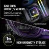 imageCorsair Vengeance a7500 Gaming PC  Liquid Cooled AMD Ryzen 7 9800X3D CPU  AMD Radeon RX 9070XT GPU  32GB Vengeance RGB DDR5 Memory  1TB M2 SSD  BlackWhite