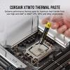 imageCorsair XTM70 Extreme Performance Thermal Paste 3g for Intel amp AMD Processors up to 250W TDP  Low Viscosity Easy Application Three Included Cleaning Wipes and Applicator Kit for Desktop