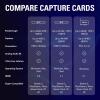 imageElgato 4K X  Capture Up to 4K144 with UltraLow Latency on PS5Pro Xbox Series XS Nintendo Switch 2 OBS and More HDMI 21 VRR HDR10 USB 32 Gen 2 for Streaming amp Recording PCMaciPad4K S