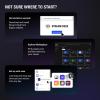 imageElgato Stream Deck  White  Studio Controller with LCD Keys Dials and Touch Strip for Post Production in Adobe Premiere Pro Photoshop DaVinci Resolve Final Cut Pro  Workflow AutomationBlack