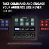 imageElgato Stream Deck  White  Studio Controller with LCD Keys Dials and Touch Strip for Post Production in Adobe Premiere Pro Photoshop DaVinci Resolve Final Cut Pro  Workflow AutomationBlack