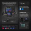 imageElgato Stream Deck XL  Advanced Studio Controller 32 Macro Keys Trigger Actions in apps and Software Like OBS Twitch YouTube and More USB Works with Mac and PC32 Keys