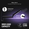 imageElgato Wave Mic Arm Pro  360 Rotatable Low Profile Gas Spring Microphone Arm Works MicsShure SM7BHyperX QuadCastRodeBlue Yeti amp More  for BroadcastingPodcastingStreamingBlack
