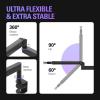 imageElgato Wave Mic Arm Pro  360 Rotatable Low Profile Gas Spring Microphone Arm Works MicsShure SM7BHyperX QuadCastRodeBlue Yeti amp More  for BroadcastingPodcastingStreamingBlack