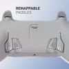 imageSCUF ENVISION PRO V1 2023 COD Warzone Light Wireless PC Only Gaming Controller  Five Remappable GKeys Remappable Back Paddles Instant Triggers iCUE CompatibleWhite