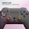 imageSCUF ENVISION PRO V1 2023 COD Warzone Light Wireless PC Only Gaming Controller  Five Remappable GKeys Remappable Back Paddles Instant Triggers iCUE CompatibleSteel Gray