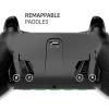 imageSCUF ENVISION PRO V1 2023 COD Warzone Light Wireless PC Only Gaming Controller  Five Remappable GKeys Remappable Back Paddles Instant Triggers iCUE CompatibleWhite Warzone