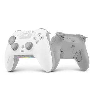 imageSCUF ENVISION PRO Wireless V2 2025 PC Only Gaming Controller  AntiDrift Thumbsticks  Five Remappable GKeys  Remappable Back Paddles  Instant Triggers  WhiteWhite